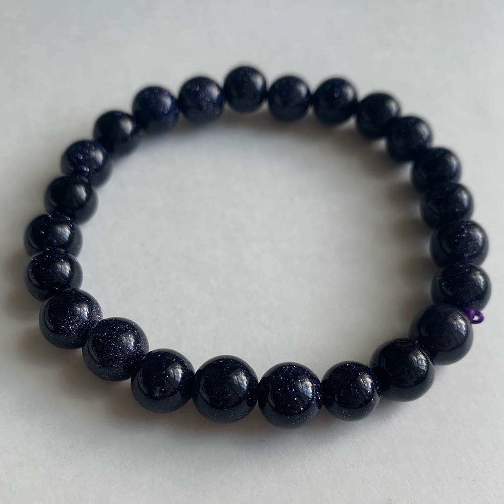 NWOT Purple sparkle stone bracelet
